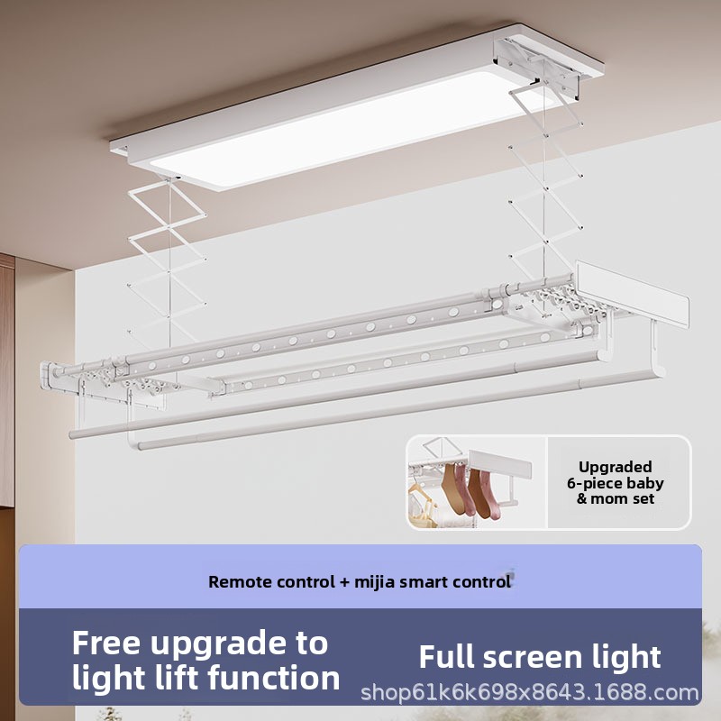 Commercial Kitchen In Home - Electric Clothes Drying Rack — Remote-Controlled