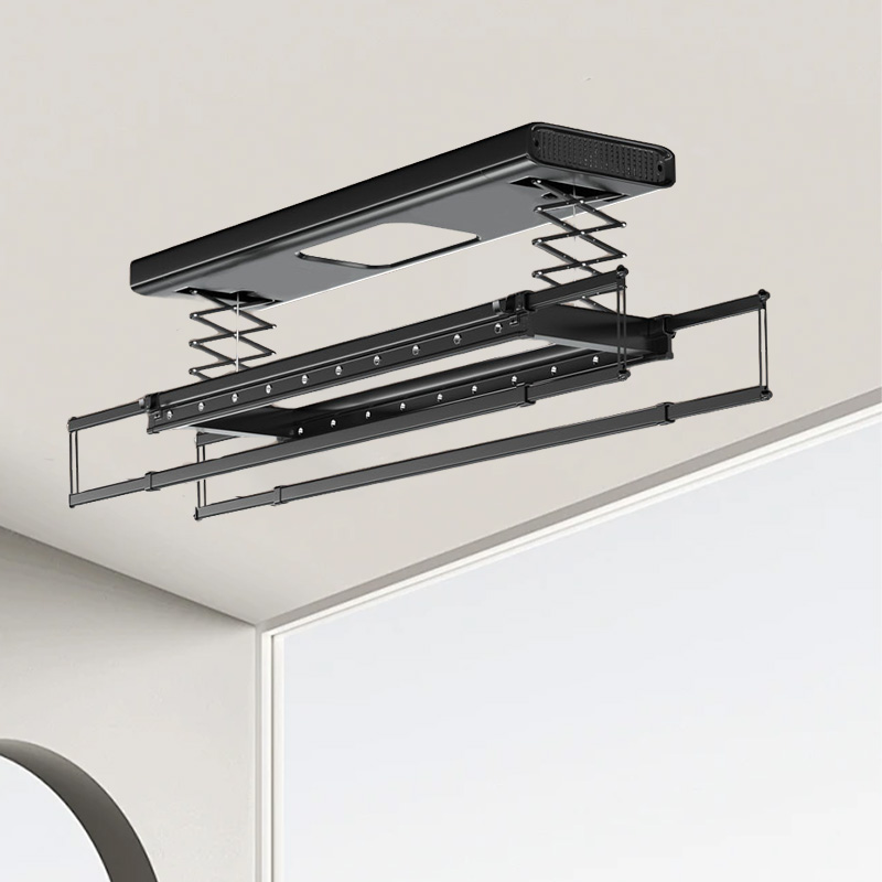 Commercial Kitchen In Home - Smart Electric Clothes Drying Rack with