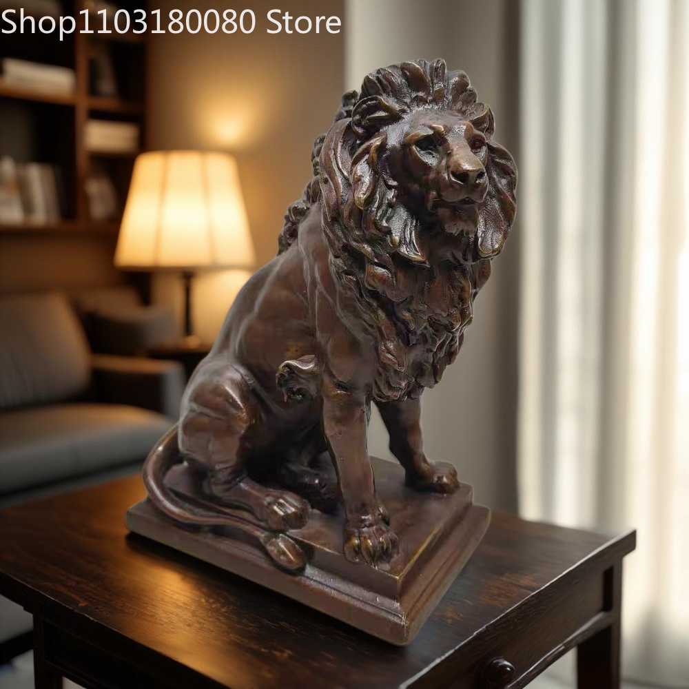 Commercial Kitchen In Home - 21cm Antique Finish Copper Lion of