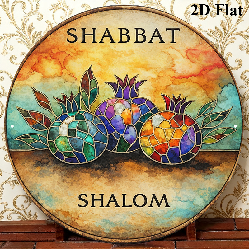 Commercial Kitchen In Home - CIFBUY Vintage Aluminum Wall Art Waterproof