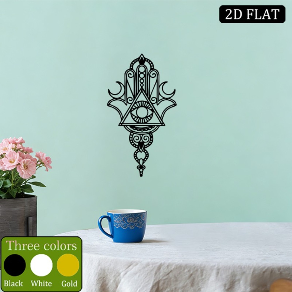 Commercial Kitchen In Home - CIFBUY Iron Wall Art Hamsa Evil