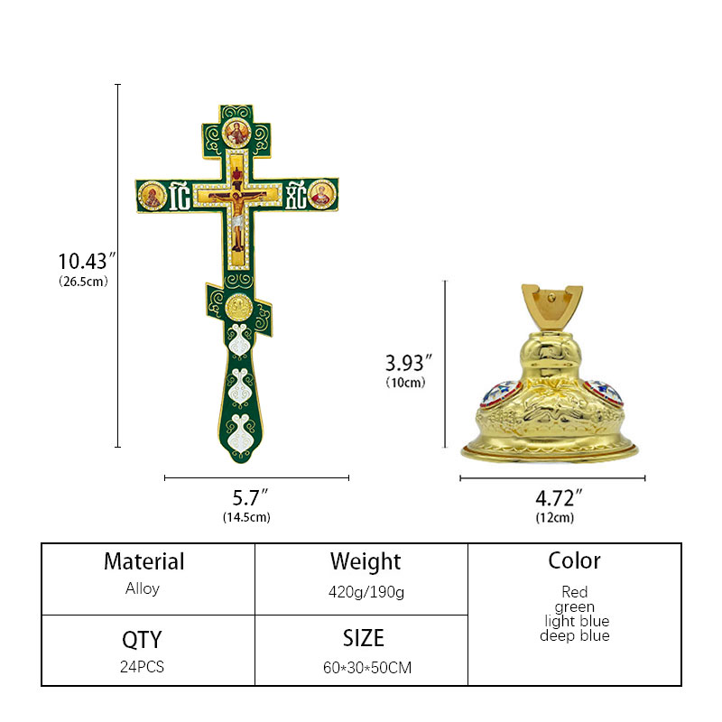 Commercial Kitchen In Home - Hot Sale Alloy Orthodox Standing Crucifix