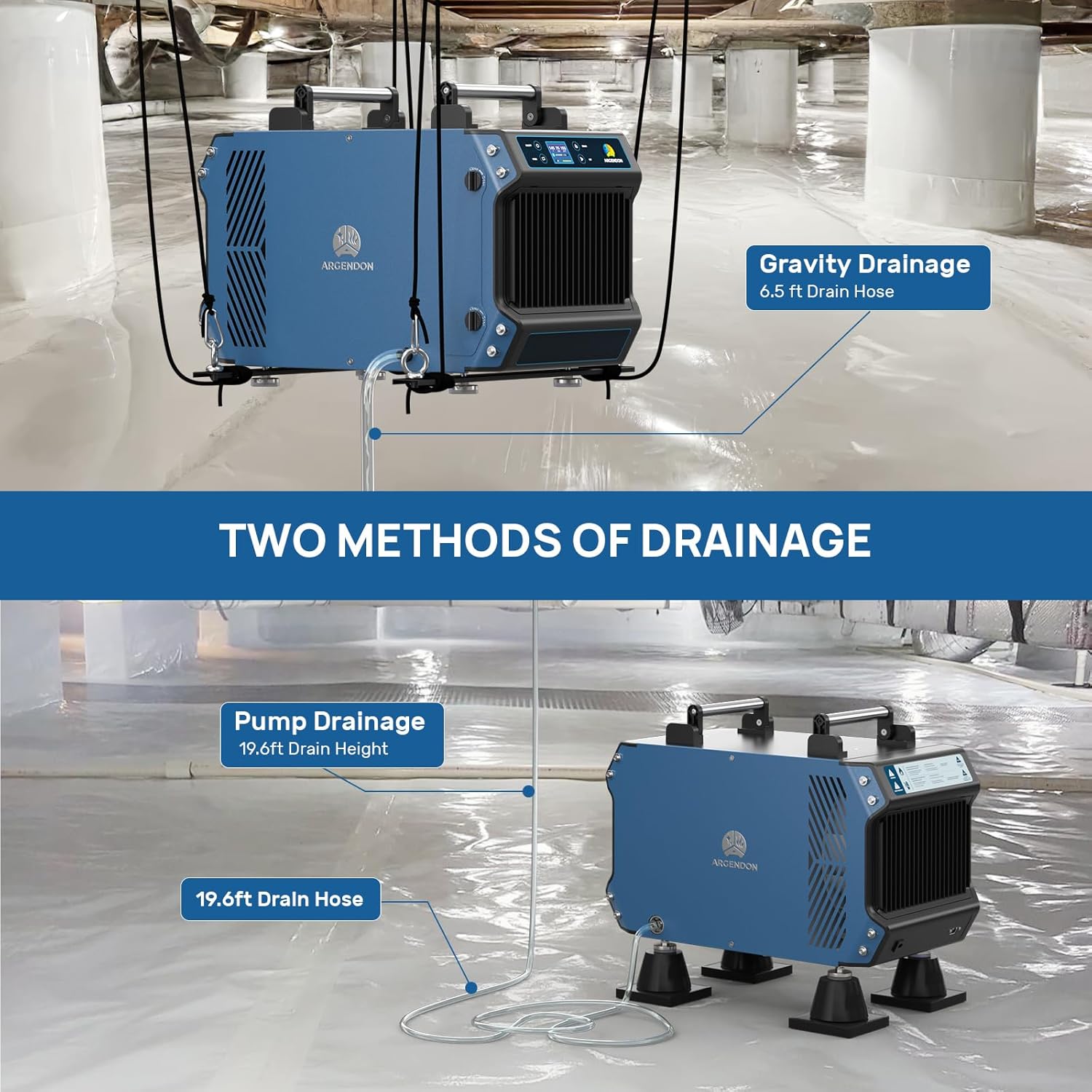 Xp Commercial Kitchen.Cleaning - 145-Pint Large Dehumidifier for Basement with