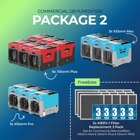 Xp Commercial Kitchen.Cleaning - Argendon Industrial and Commercial Dehumidifier Package