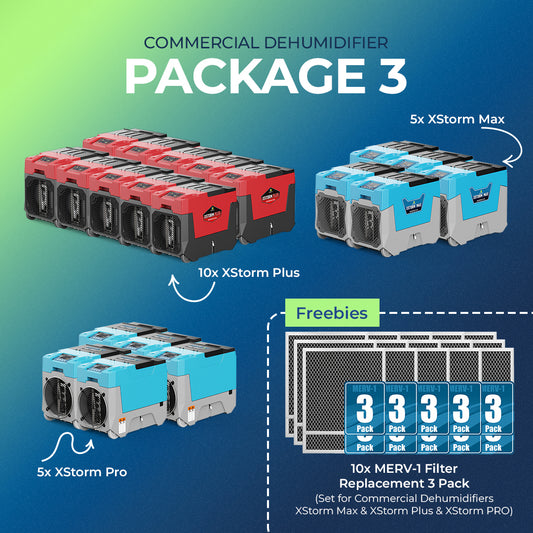 Xp Commercial Kitchen.Cleaning - Argendon Industrial and Commercial Dehumidifier Package