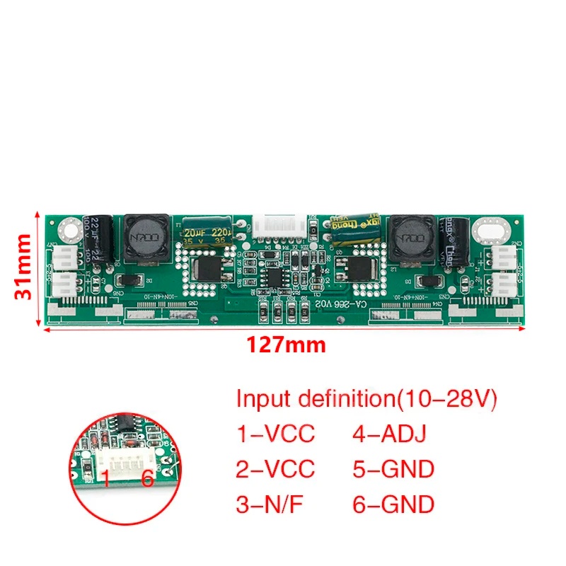 Commercial Kitchen In Home - CA-266 12V-28V input 26-65inch LED TV