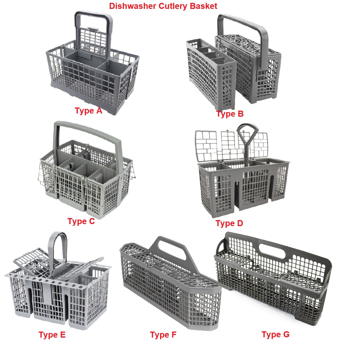 Commercial Kitchen In Home - Dishwasher Cutlery Basket For Bosch Siemens