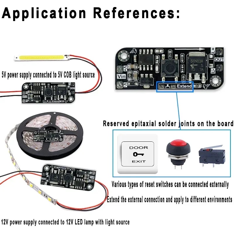Commercial Kitchen In Home - Micro Button Dimming Board Key Module