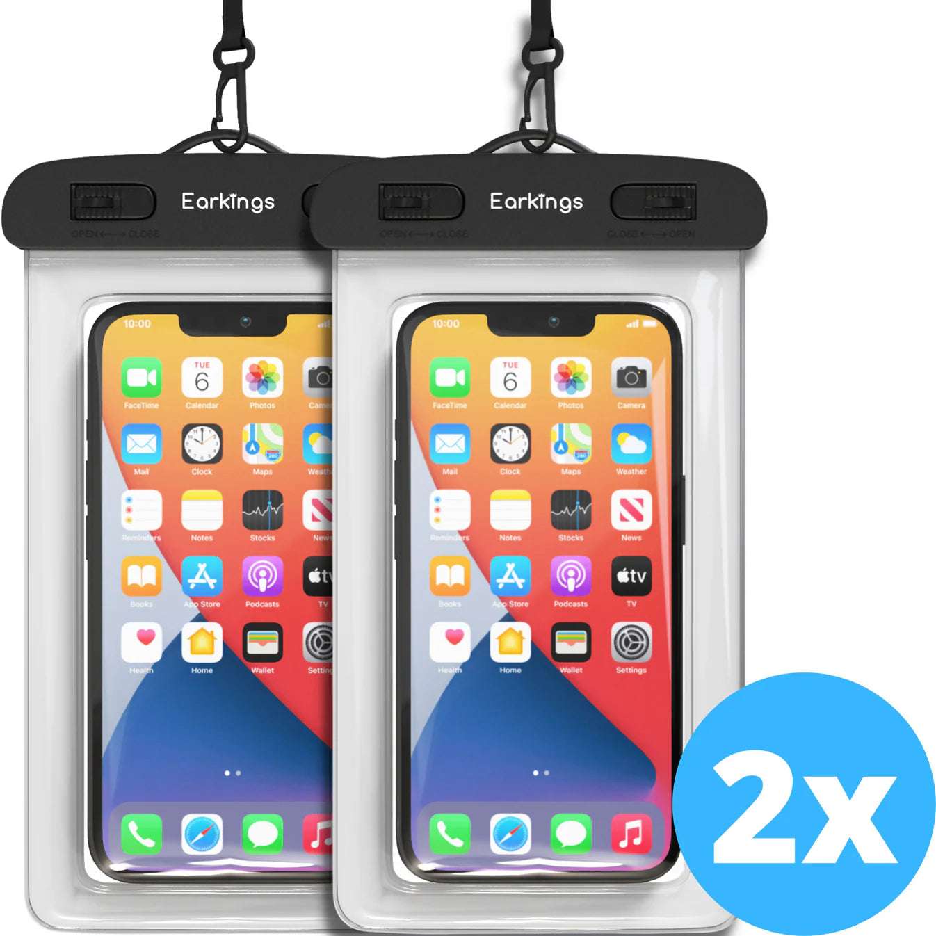 Commercial Kitchen Victoria - Waterdichte telefoonhoesjes Set van 2 stuks