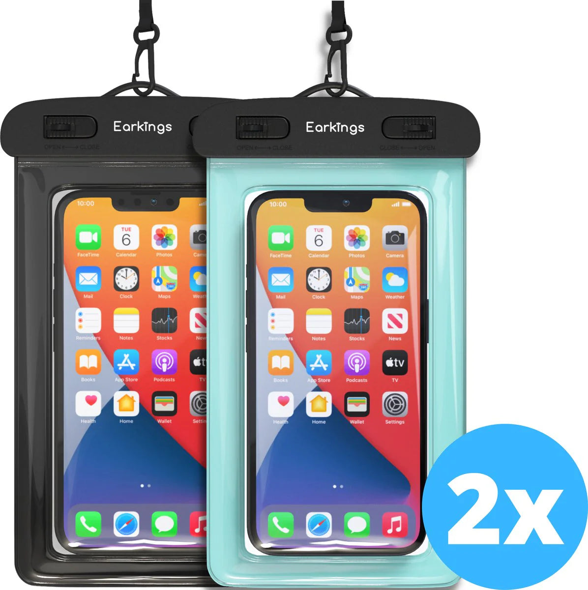Commercial Kitchen Victoria - Waterdichte telefoonhoesjes Set van 2 stuks