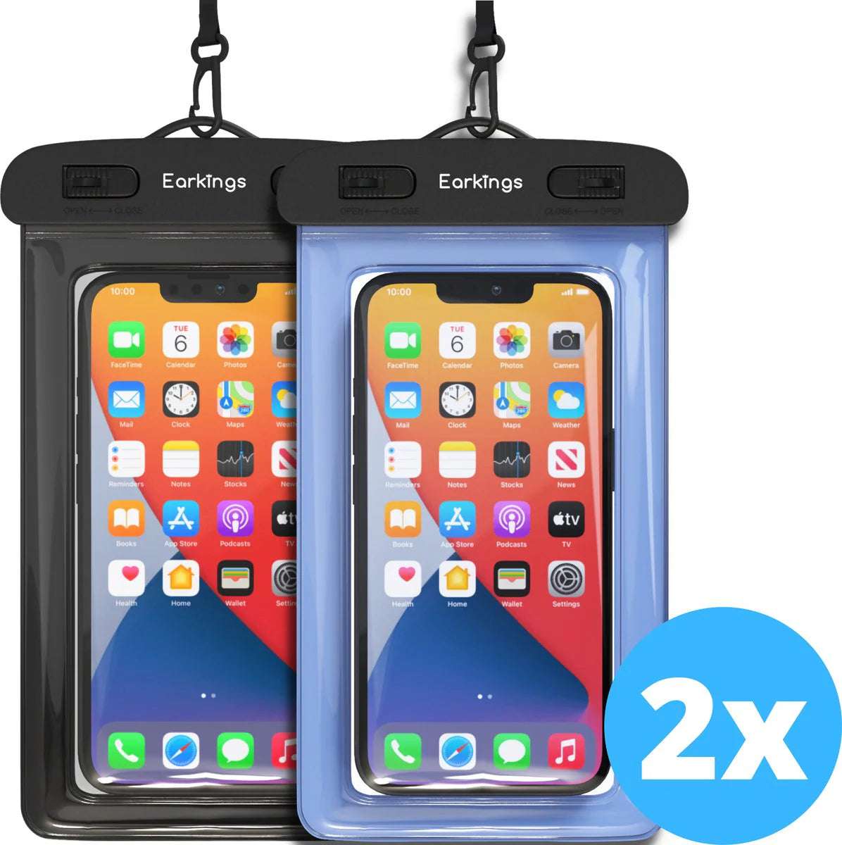 Commercial Kitchen Victoria - Waterdichte telefoonhoesjes Set van 2 stuks