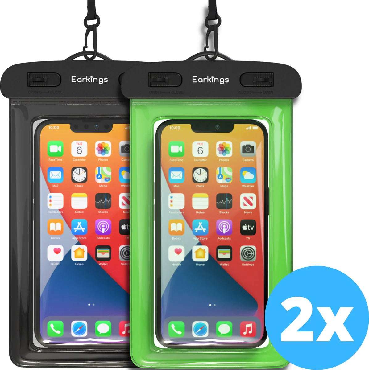 Commercial Kitchen Victoria - Waterdichte telefoonhoesjes Set van 2 stuks