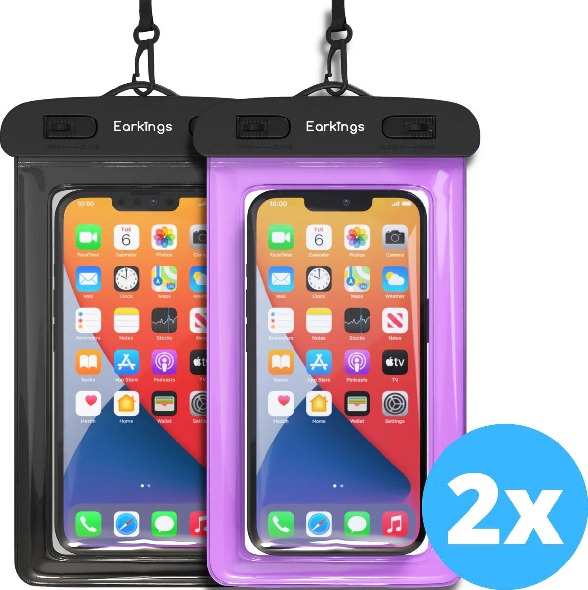 Commercial Kitchen Victoria - Waterdichte telefoonhoesjes Set van 2 stuks
