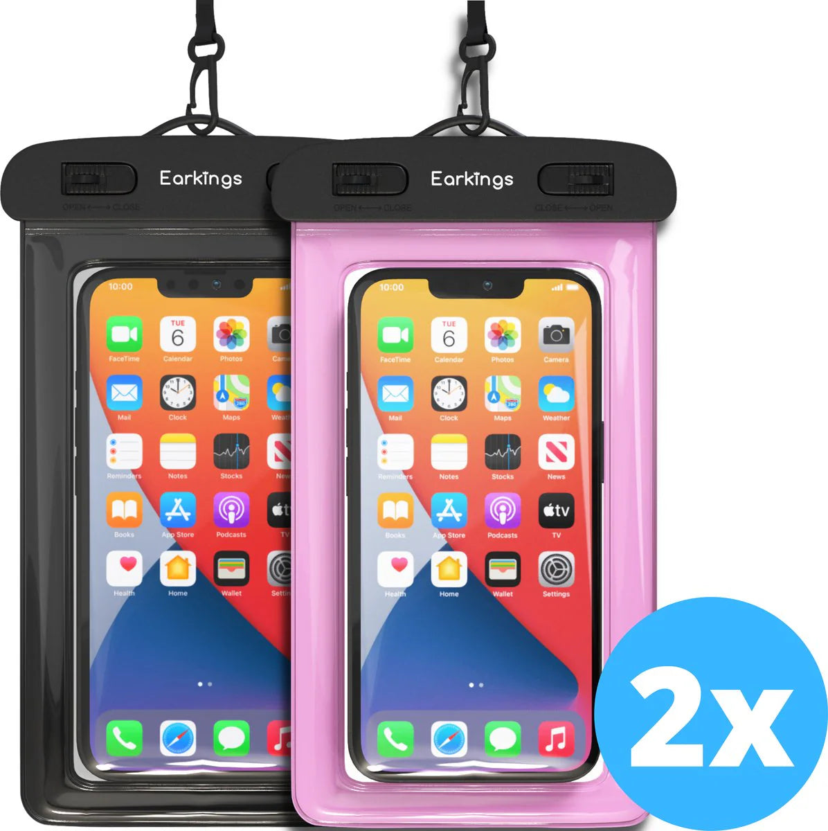 Commercial Kitchen Victoria - Waterdichte telefoonhoesjes Set van 2 stuks