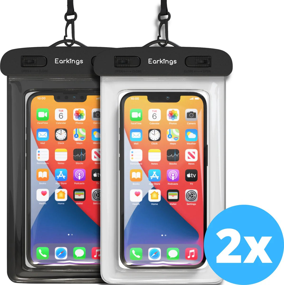 Commercial Kitchen Victoria - Waterdichte telefoonhoesjes Set van 2 stuks