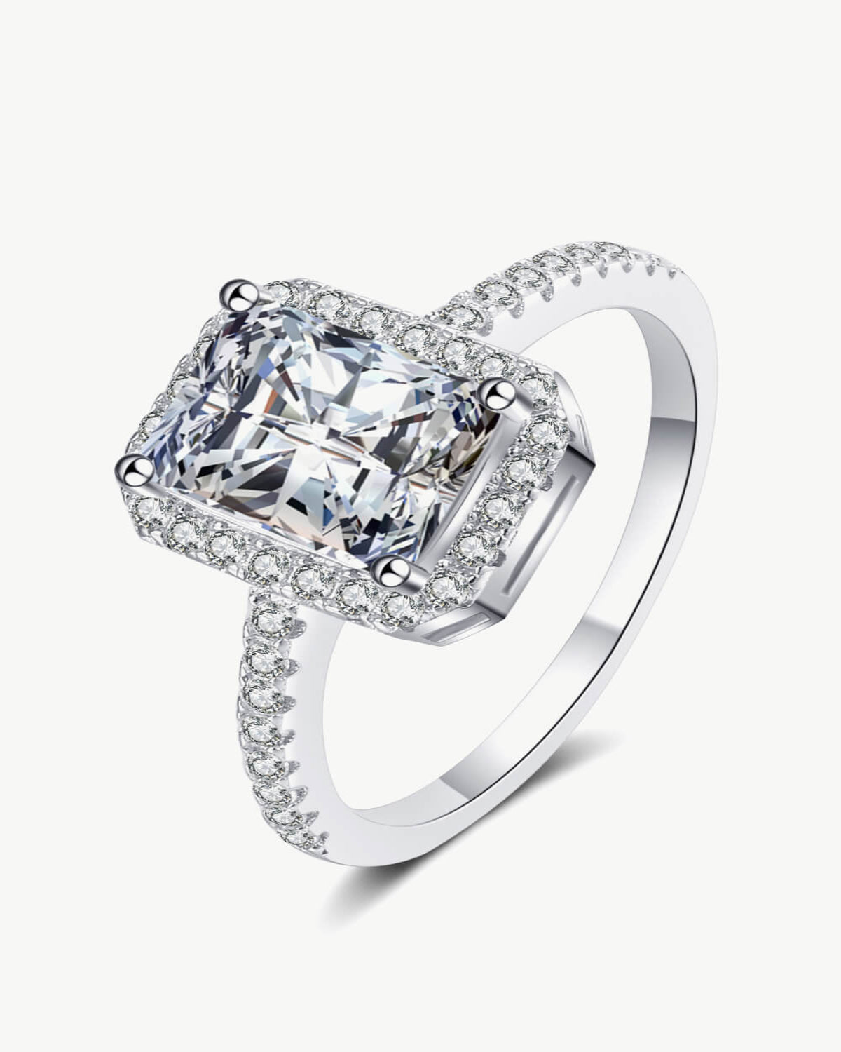 Commercial Kitchen North York - 1 Carat Diamond Radiant Ring
