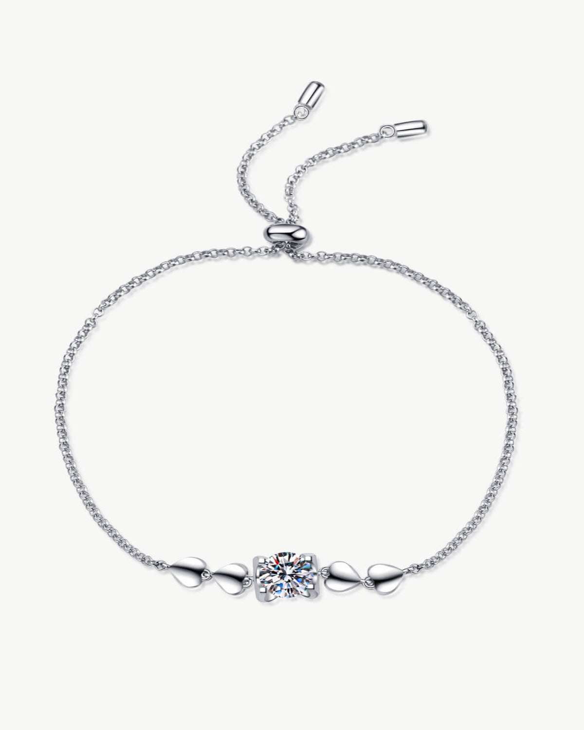 Commercial Kitchen North York - 1 Carat Diamond Adjustable Charm Bracelet