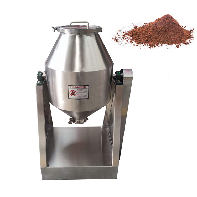 Commercial Kitchen In Home - Rotating Drum Powder Mixer Stainless Steel