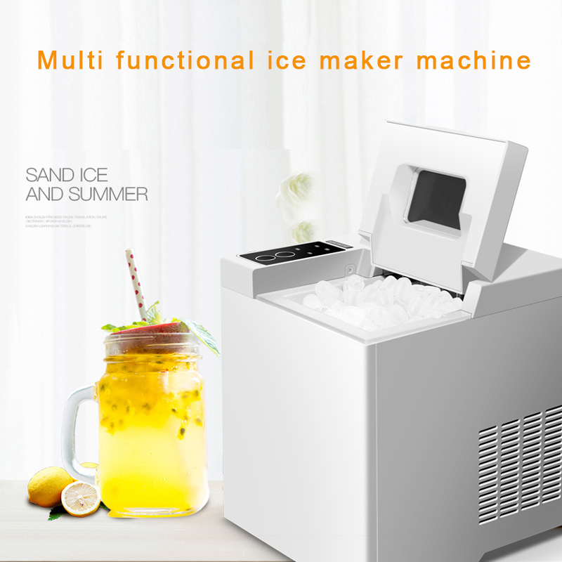 Commercial Kitchen In Home - Commercial Ice Maker Machine, 33lbs/24H Stainless