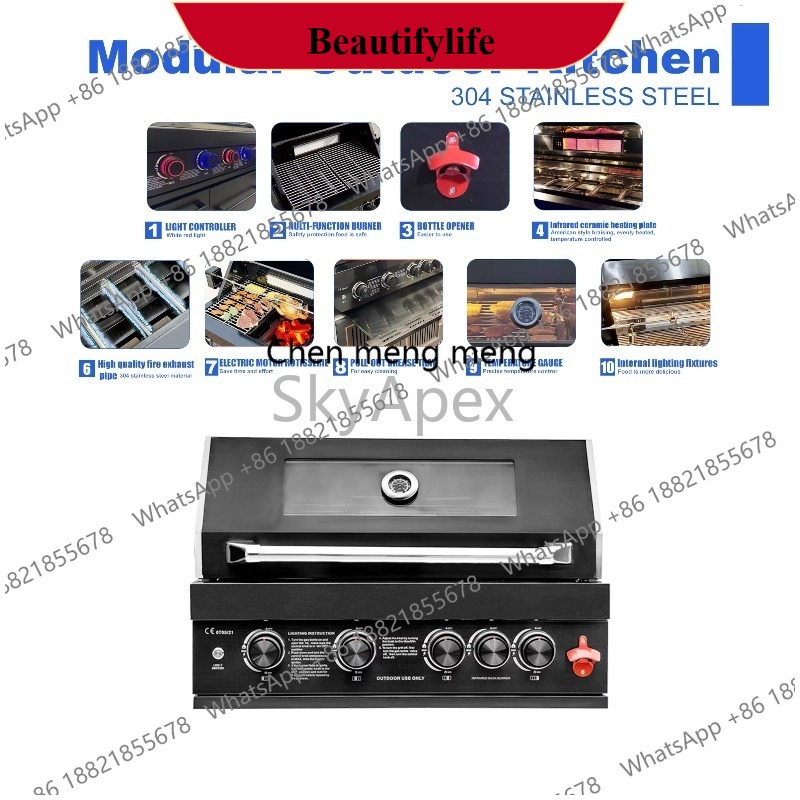 Commercial Kitchen In Home - z189 Premium Quality SUS 304 Black