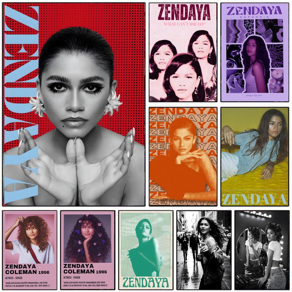 Commercial Kitchen In Home - Actress Z-zendaya Poster Modern Home Decoration