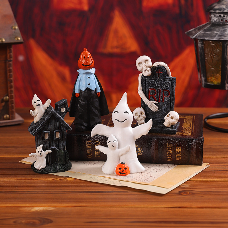 Commercial Kitchen In Home - Halloween Party Pumpkin Haunted House Decorations