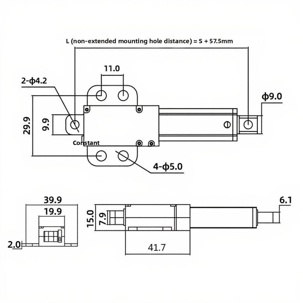 Commercial Kitchen In Home - 12V New Linear Actuator DC Motor