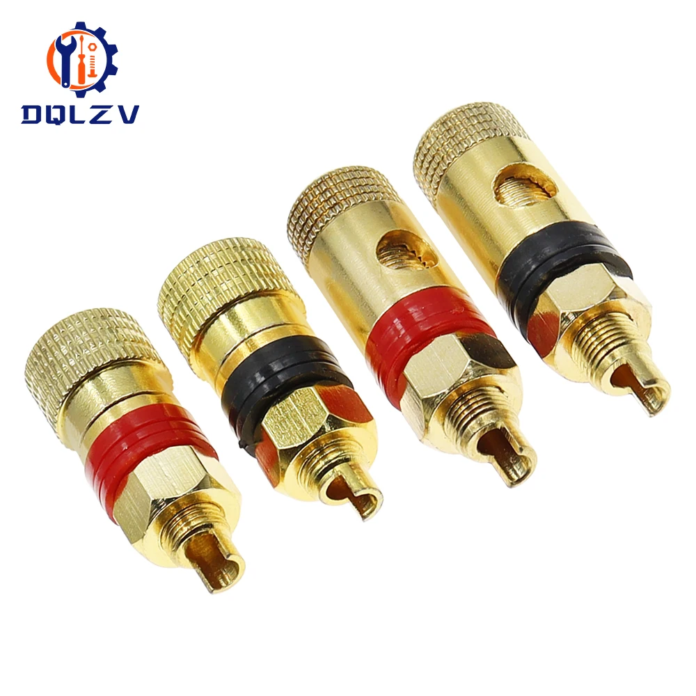 Commercial Kitchen In Home - Gold Plated Amplifier Speaker Terminal Binding