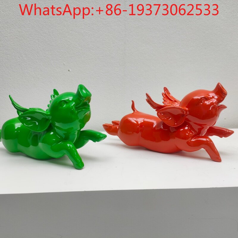 Commercial Kitchen In Home - Modern Simple Cartoon Cute Flying Pig