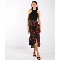 Black Floral Ruche Side Midi S - Commercial Kitchen Needs review and price