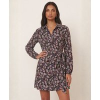 Black Floral Shirt Dress | Clo - Commercial Kitchen Needs review and price