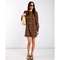 Red Floral Long Sleeve Mini Dr - Commercial Kitchen Needs review and price