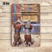 CIFBUY Rustic Biblical Scene M - Commercial Kitchen In Home review and price