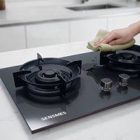 Black Tempered Glass Panel 2 B - Commercial Kitchen In Home review and price