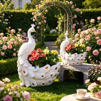 Garden Large Peacock Planter C - Commercial Kitchen In Home review and price