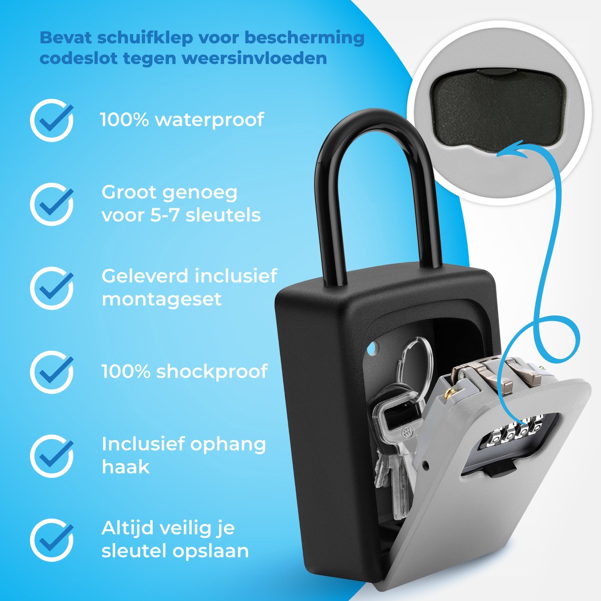 Sleutelkluisje Hangslot met Co - Commercial Kitchen Victoria review and price