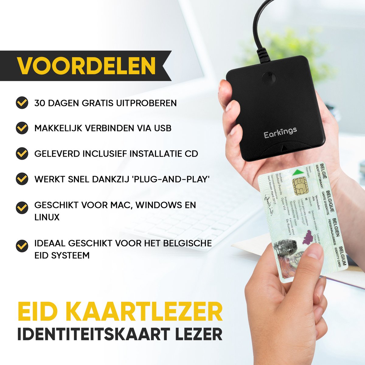eID Kaartlezer Identiteitskaar - Commercial Kitchen Victoria review and price