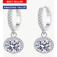 2 Carat Diamond Round Drop Ear - Commercial Kitchen North York review and price