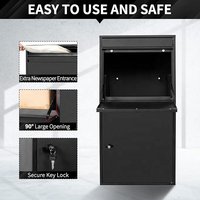 Steel Large Smart Parcel Deliv - Commercial Kitchen In Home review and price