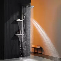 Modern Smart LED Rainfall Show - Commercial Kitchen In Home review and price
