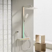 Brass Digital Waterfall Shower - Commercial Kitchen In Home review and price